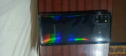Samsung a 31 new condition with box charger