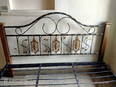 iron double bed for sale only bed