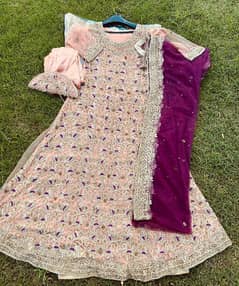 preloved Walima dress for sale just one time used 0