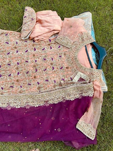 preloved Walima dress for sale just one time used 1