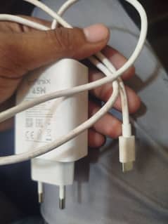 Infinix charger from box