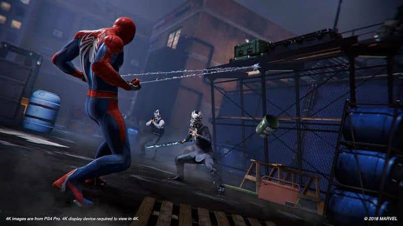 Marvel Spiderman ps4 full access game 4