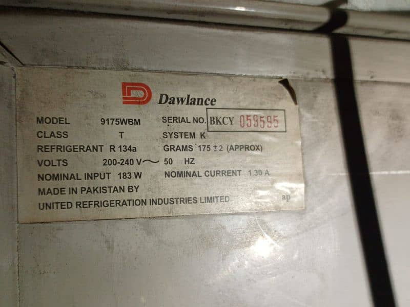 Dawlance Fridge 9175WBM 3