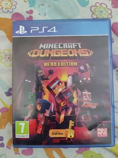 MINECRAFT DUNGEONS HERO EDITION PS4 GAME