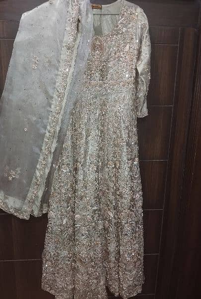 Wedding Dress / Walima maxi / Maxi for sale/ wedding dress for sale 4