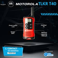 walkie talkie Motrola TLKR T40  kenwood Samsung | Wirless Set | Hiking