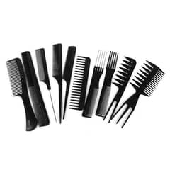 professional salon hair comb set pack 10