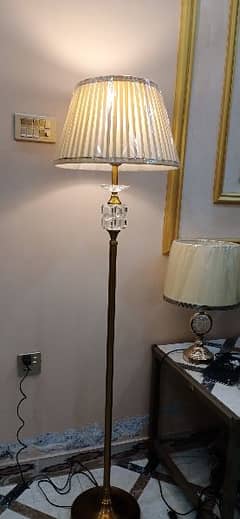 standing lamp havey crystal