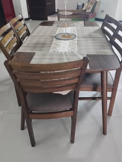 For Sale: Wooden 6-Seater Imported Dining Table