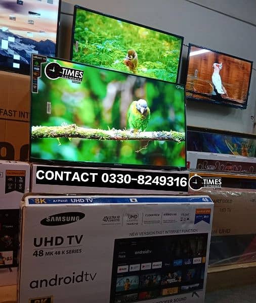 New 43 inch Smart led tv new model 2024 0