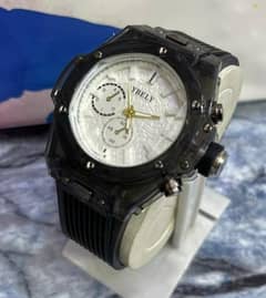 New Black Formal Men's Watch Brand New Amazing Look Yelly Set