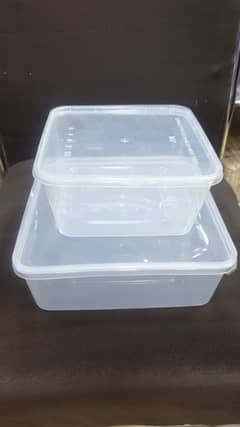 PET Boxes with seal  for food stuff