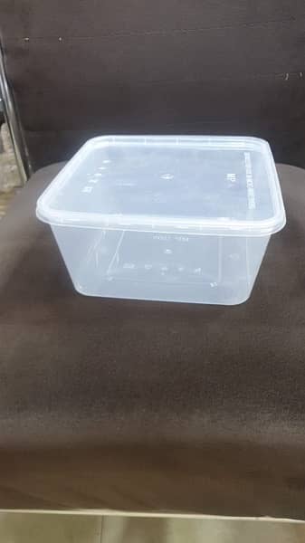 PET Boxes with seal  for food stuff 2