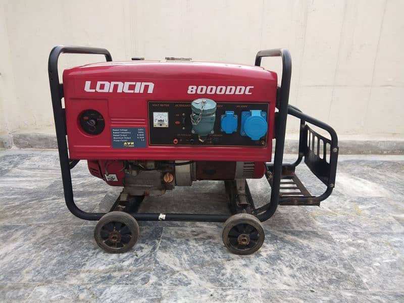 Petrol Loncin 6.5 kw 8000 DDC generator 17