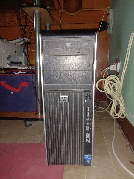 Hp Xeon Z400  Gaming + Editing Pc 7