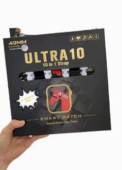 ultra 10 smart watch with 10 straps