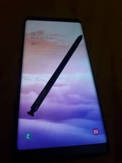 Samsung Galaxy Note 8 PTI Approved Condition 9/10 Memory  6/128 hai