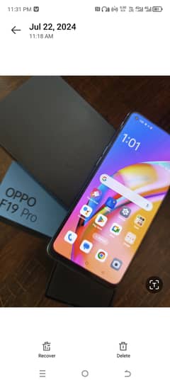 Oppo f19 pro with box