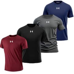 MENS dri T-SHIRT -PACK 4 delivery all pakistan