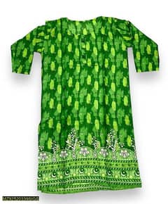 Women Stitched lawn printed shirt