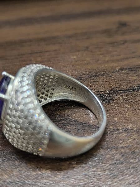 chandi ring Italian 925 starling silver original 1