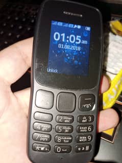 Nokia 106 keypad torch light ful mobile phone and extra cssing