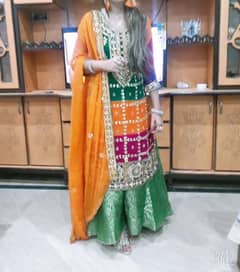 mehndi dress