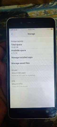 Vivo y55s 3rem 16gb