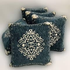 5 Pcs velvet jacquard cushion covers