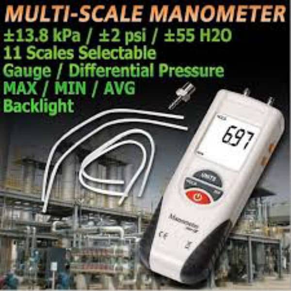 Ht-1890 High Performance Digital Manometer Handheld Digital sp 0