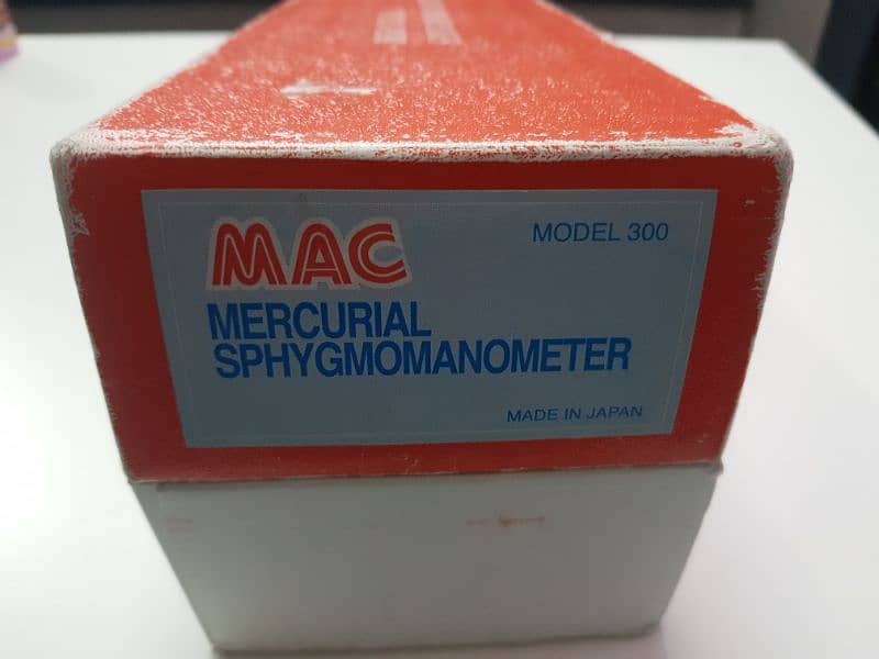 MAC Mercurial Sphygmomano Meter blood pressure monitor made in japan 5