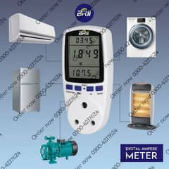 Digital Ampere Meter for home AC / DC Inverter - Power Meter - E