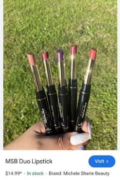 Branded Lipstick Shades