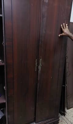 6 doors huge size wooden cupboard