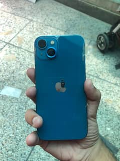 Iphone 13, Non-PTA, 128GB ,84 Battery, Blue color, no open & repair
