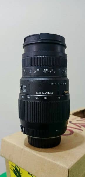 Sigma 70 300mm lens for Nikon 1