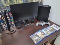 PS5 Japanese Disk Edition + GIGABYTE G24F 165HZ Monitor