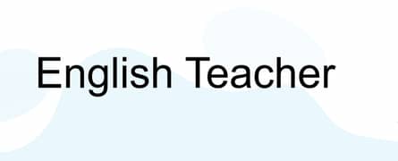 English Teacher is required (3-5 hours weekly) | Onsite l Gulberg lhr