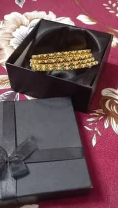 Antique golden bangles