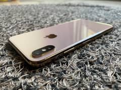 JUST LIKE NEW iPhone XS MAX 256gb Gold Non PTA E-Sim Time Remaining