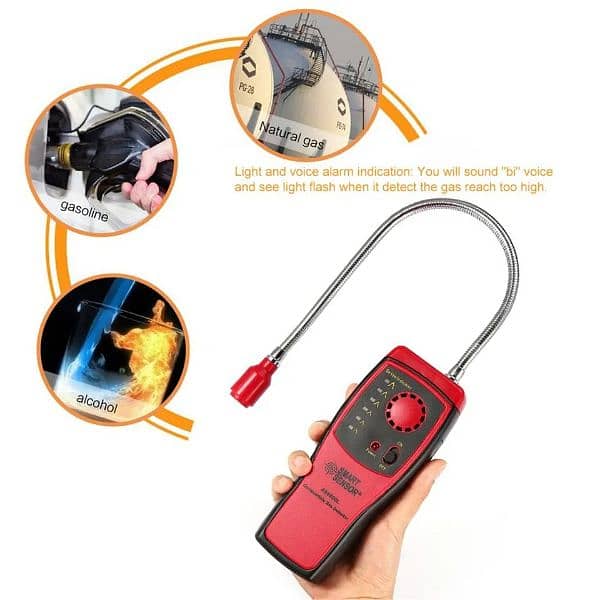 SMART SENSOR AS8800L Handheld Portable Automotive Mini Combustib 2