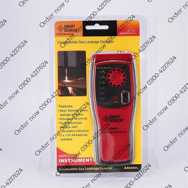 SMART SENSOR AS8800L Handheld Portable Automotive Mini Combustib 11