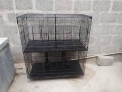cage for sale five portion good condition