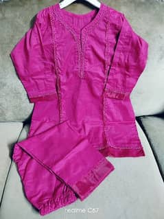 Cotton 2 Piece Suit