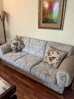 Solid Wood 3 seater Sofa