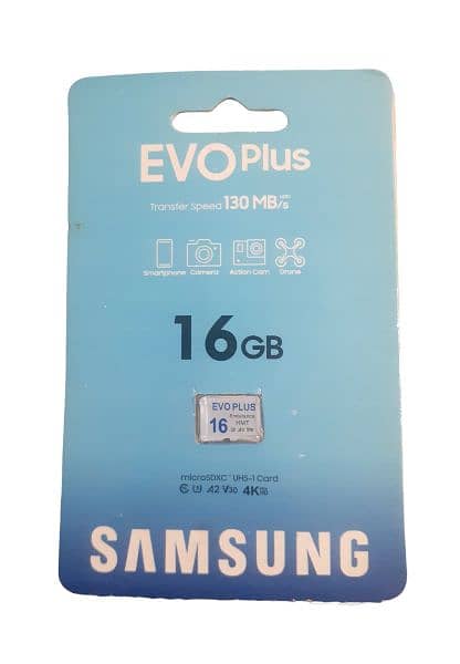 Evo Plus Samsung Micro SD Card 16 GB ,32 GB,64 GB 0