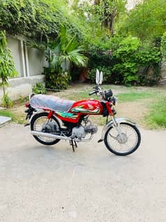 Honda CD 70cc 2022Model applied for  Brand-new condition