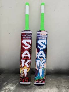 New edition 2023 Original Warranty SAKI Cricket Bat- Full Cane -