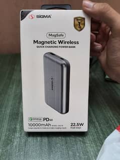 Sigma wireless power bank 10000mah 1 year warranty