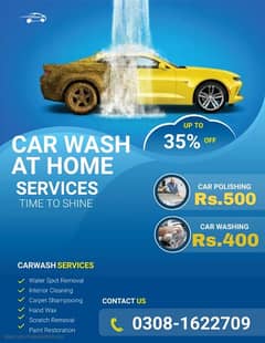 Rs. 400 HOME CAR WASH SERVICE